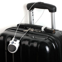 CABRIVO - Retractable Combination Cable Lock for Quick Security