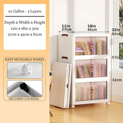 ORDEVIA - Stackable Storage Bins for Clutter-Free Organization