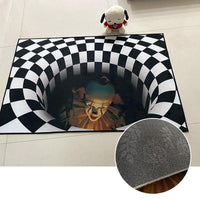 CLOWVORA - Clown Illusion Doormat for a Haunting Entryway