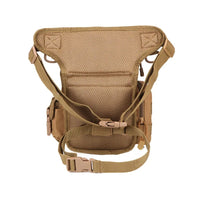 Men's Tactical Waist Bag Leg Hanging B Type Cross Leg Belt Outdoor Riding Hiking Thigh Bag