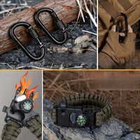 Versatile Outdoor Emergency Kit]Compatible with MOLLE System, This Survival First Aid Set Is a Must-Have for Camping, Hunting, Hiking, And Fishing. A Universal Emergency Gear Suitable for Both Men And Women, It Makes a Practical Gift Option