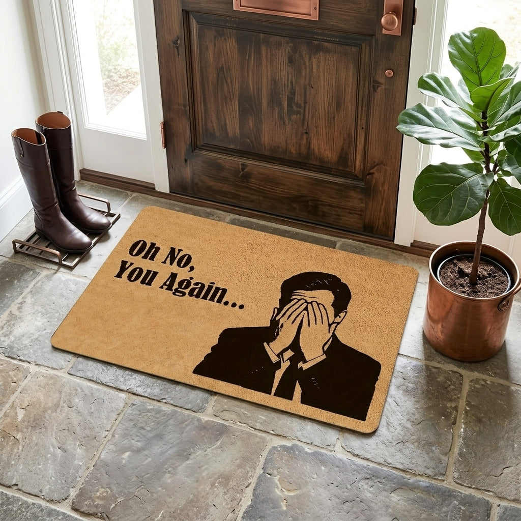 Not So Welcoming Door Mat