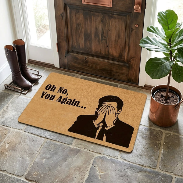 Not So Welcoming Door Mat