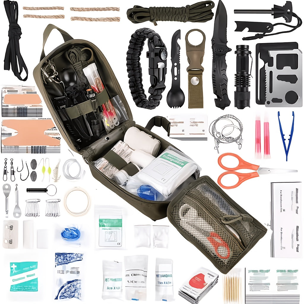 AIDVORA - Portable MOLLE First Aid Kit for Outdoor Emergencies