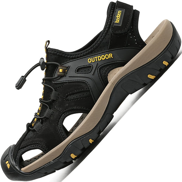 Men'S Sandals for Men Men'S Black Brown Size Summer Shoes Male Hiking Shoe Man Casual