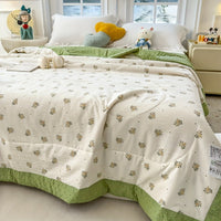 BLOOMCOOL - Floral Summer Quilt That Anchors the Bedroom