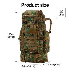 RUGVORA - Tactical Backpack for Organized Expedition Carry