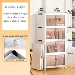 ORDEVIA - Stackable Storage Bins for Clutter-Free Organization