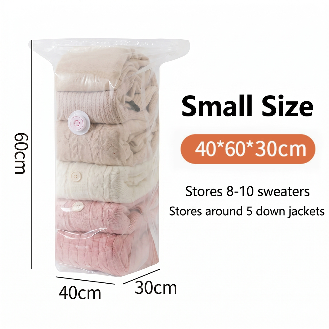 AERVIXA - Pump-Free Compression Bags for Space-Saving Storage