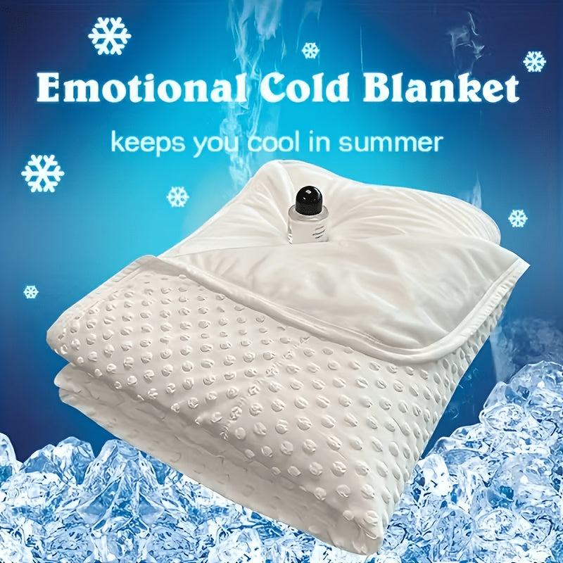 VELMORA - Cooling Throw Blanket for Calming Summer Comfort