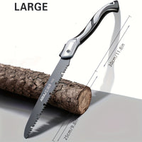 KERVANO - Folding Wood Saw for Controlled Cord-Free Cutting