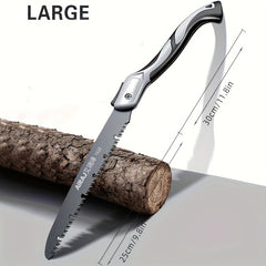 KERVANO - Folding Wood Saw for Controlled Cord-Free Cutting