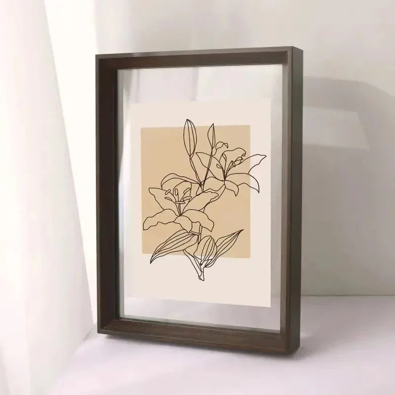 VELUNOR - Wooden Floating Frame for Gallery-Style Displays
