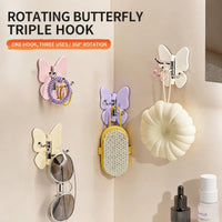 ROTAHOOK – Self-Adhesive Swivel Hook for Home Organization
