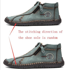 ZELVOR - Vintage Zip-Up Boots for Easy Everyday Wear