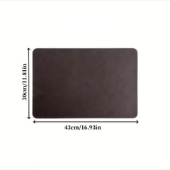 HEATLUNE - Faux Leather Placemats for a Refined, Protected Table
