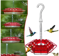 NECTARHAVEN – Ant-Proof Hummingbird Feeder with 30 Easy Access Ports
