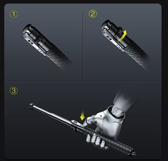 STRAVYN - Foldable Walking Stick for Stable Support On the Go