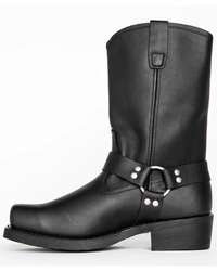 FORGEDSTEEL – Robust men's boots with harness and waterproof leather
