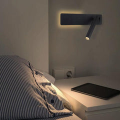 TWIRLLITE - Rotatable Wall Lamp for Focused Bedside Reading