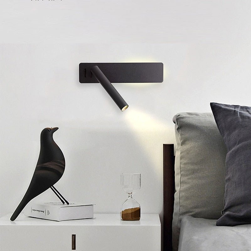 TWIRLLITE - Rotatable Wall Lamp for Focused Bedside Reading
