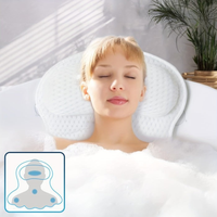SOAKORA - Sculpted Bath Pillow for Neck and Back Support