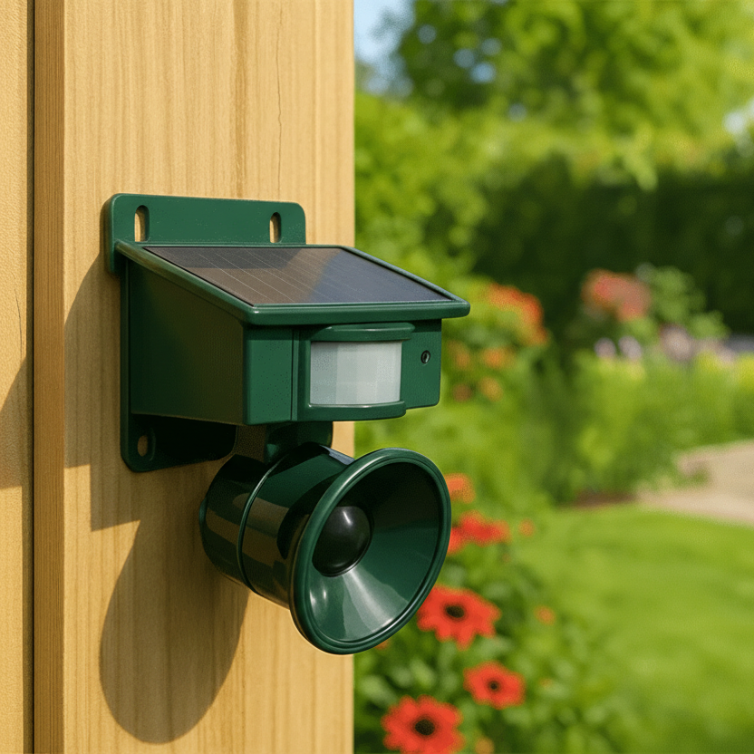 ORNIVEX - Solar Motion Bird Repeller That Protects Outdoor Furniture