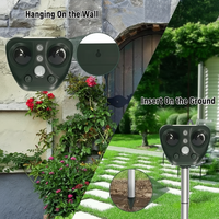 Repelente Ultrasónico Solar Para Aves Jardín