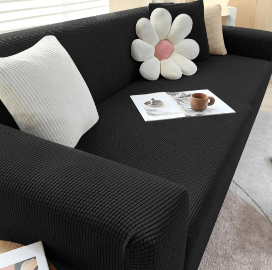 COUCHWRAP - Non-Slip Jacquard Cover for Protected Statement Seating