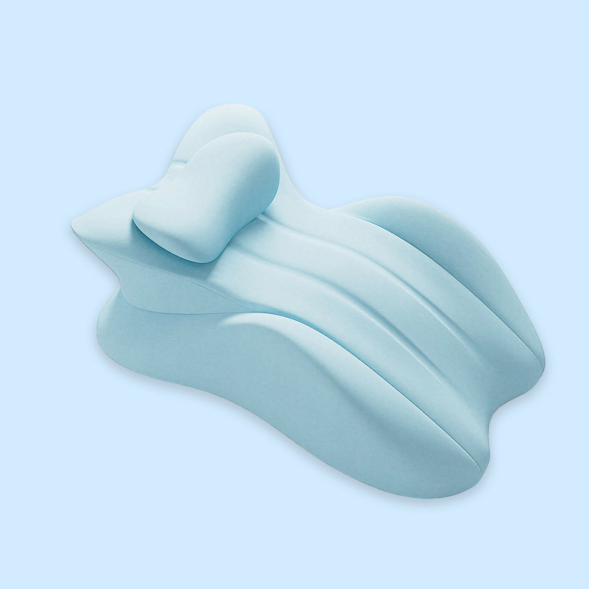 TILVORA - Sculptural Memory Foam Wedge for Intimate Support