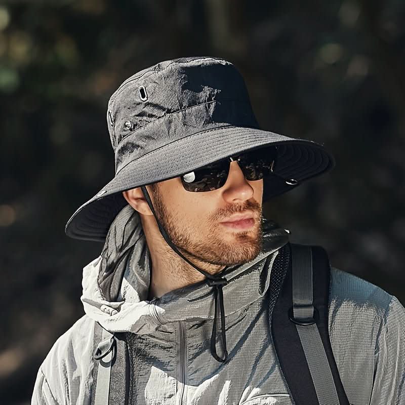 SOLGUARD - Breathable Wide-Brim Hat for Cool Sun Protection