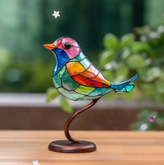AVILORA - Window Bird Ornament for Colorful Sunlit Accents