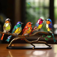 Window Bird Decoration