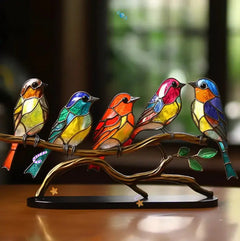 AVILORA - Window Bird Ornament for Colorful Sunlit Accents