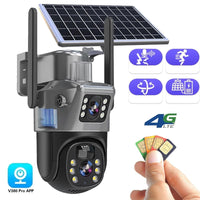 OCULYRA - Solar 4K Security Camera for Cable-Free Monitoring
