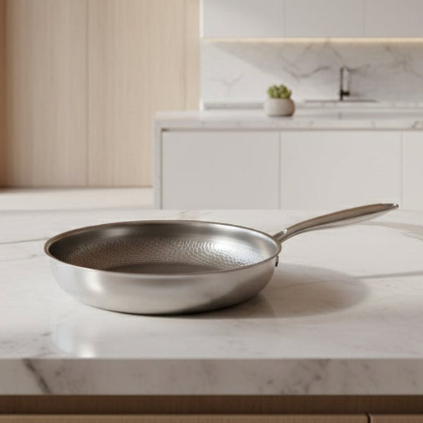 FORGEON – Titanium hammered non-stick frying pan for induction cooktops and everyday cooking