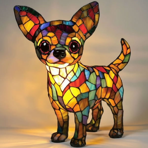PUPGLOW – Artistic Dog Breed LED Night Lamp for Cozy Home Decor