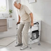 SITVORA - Adjustable Toilet Safety Frame for Easier Sitting and Standing