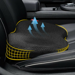 DRIVERLIFT - Memory Foam Car Seat Cushion for Improved Road Visibility