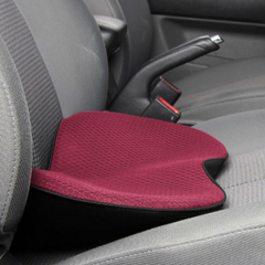DRIVERLIFT - Memory Foam Car Seat Cushion for Improved Road Visibility