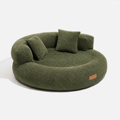 PAVLUNE - Statement Velvet Dog Bed for Cushioned Joint Support