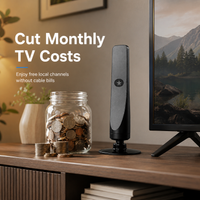 FREQORA - Indoor HD TV Antenna for Free Local Channels