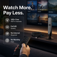 FREQORA - Indoor HD TV Antenna for Free Local Channels