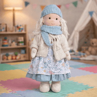 ELORA - Handmade Waldorf Doll for Imaginative Play