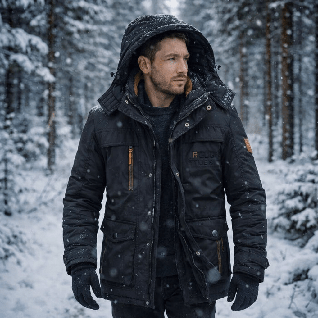 FROSTGUARD - Fleece-Lined Parka for Warmth in Cold Weather