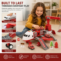 SKYMISSION - Adventure Airplane Playset for Creative Role Play and Imaginative Exploration