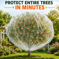 CROPSHIELD - Drawstring Mesh Bags That Shield Growing Fruit
