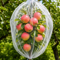 CROPSHIELD - Drawstring Mesh Bags That Shield Growing Fruit