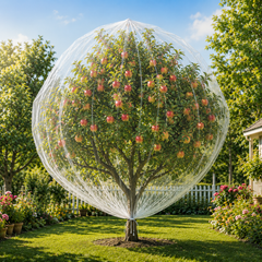 CROPSHIELD - Drawstring Mesh Bags That Shield Growing Fruit