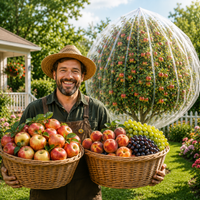 CROPSHIELD - Drawstring Mesh Bags That Shield Growing Fruit